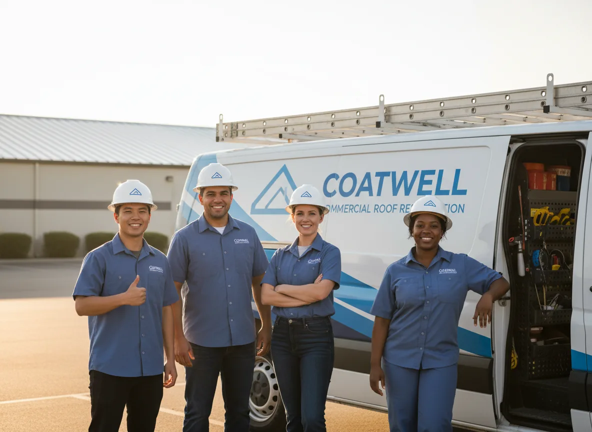 Commercial roof coating company in Koeltztown, MO